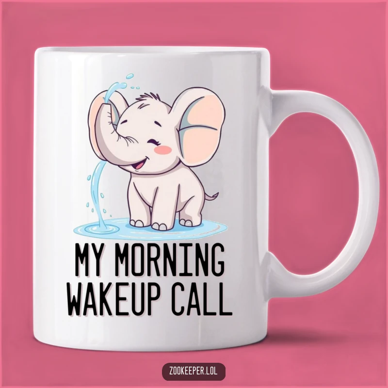 Funny Elephant Water Spray Mug: A Hilarious Gift for Animal Lovers