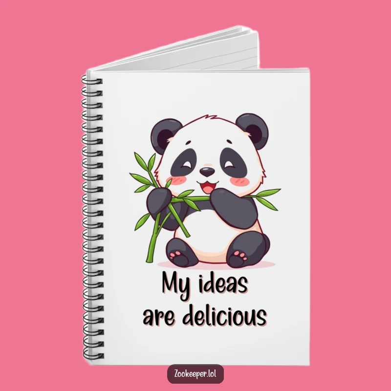 Funny Contented Panda Notebook - Hilarious Journal for Peaceful Thoughts